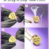 Heart Cremation Necklace