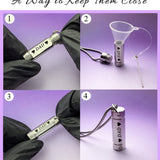 Cylinder Cremation Necklace