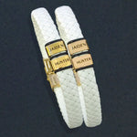 BUY ONE GET ONE Personalised Leather Bracelet First 2 Charms FREE | Belle Fever Personalised Jewellery