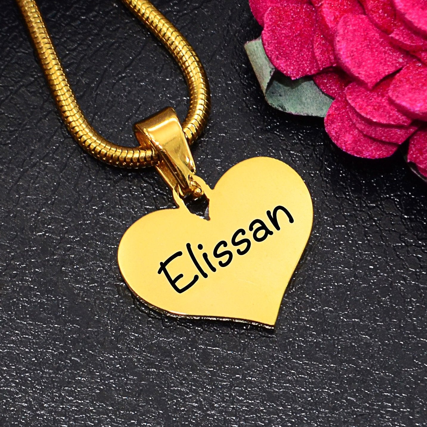 ADDITIONAL Stolen Heart Cut Out Necklace - Extras