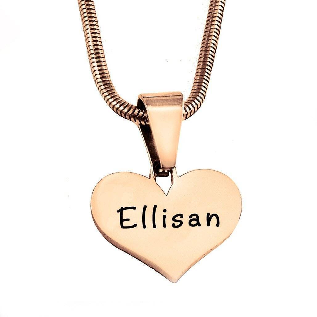 ADDITIONAL Stolen Heart Cut Out Necklace - Extras