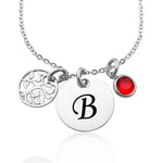 Always There Initial Personalised Necklace - ARTI by Belle Fever