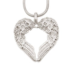 Angels Heart Necklace - Memorial & Cremation Jewellery by Belle Fever