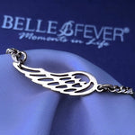 Angels Wing Bracelet - Bangles & Bracelets by Belle Fever