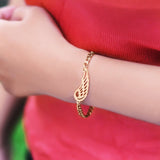 Angels Wing Bracelet - Bangles & Bracelets by Belle Fever