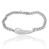 Angels Wing Bracelet - Bangles & Bracelets by Belle Fever