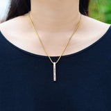 Bar Personalised Necklace - Mothers Jewellery by Belle Fever