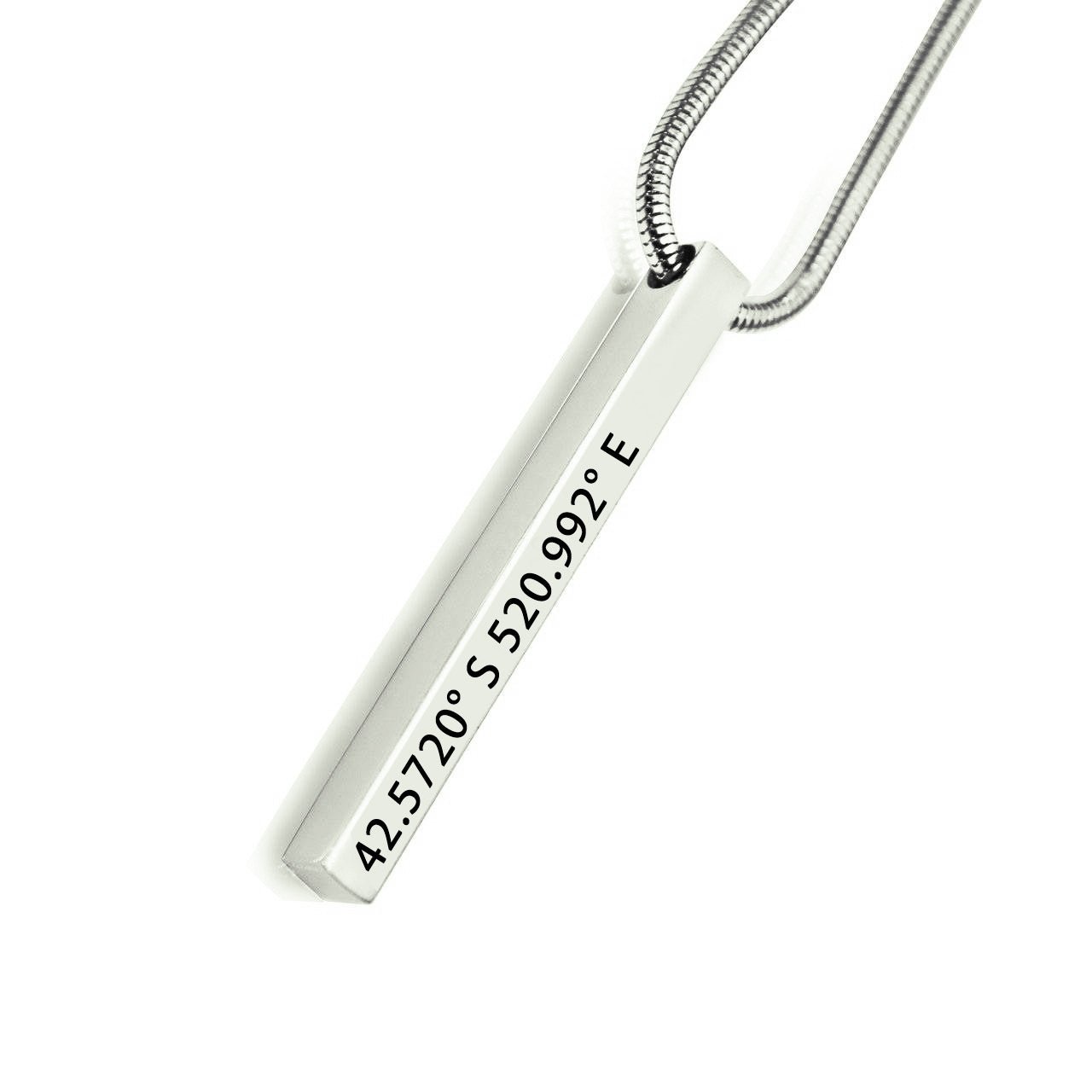 Bar Personalised Necklace - Mothers Jewellery by Belle Fever