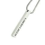 Bar Personalised Necklace - Mothers Jewellery by Belle Fever