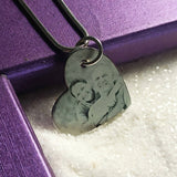 Bottom of My Heart Photo Necklace - Photo Jewellery by Belle Fever