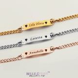 BUY ONE GET ONE Personalised Heart Bracelet - Deal