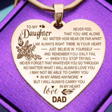 Carry You in My Heart Personalised Necklace - Memorial & Cremation Jewellery by Belle Fever