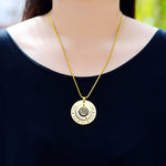 Circles of Loved Ones Tree Personalised Necklace - Family Tree Necklaces by Belle Fever
