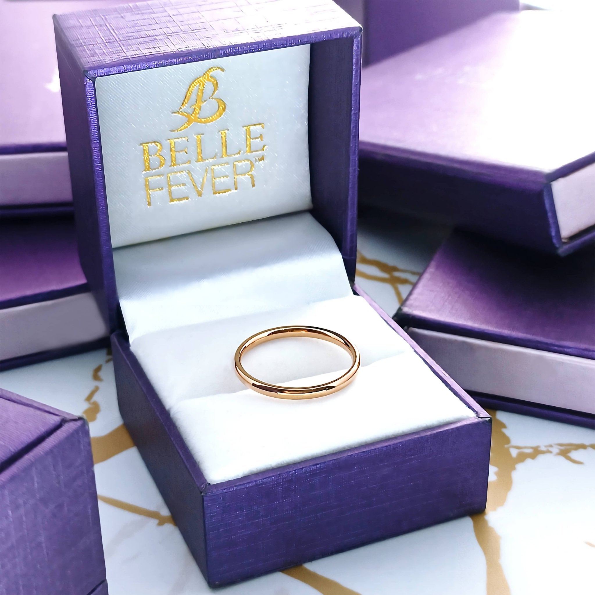 Classic Band Ring - Rings by Belle Fever