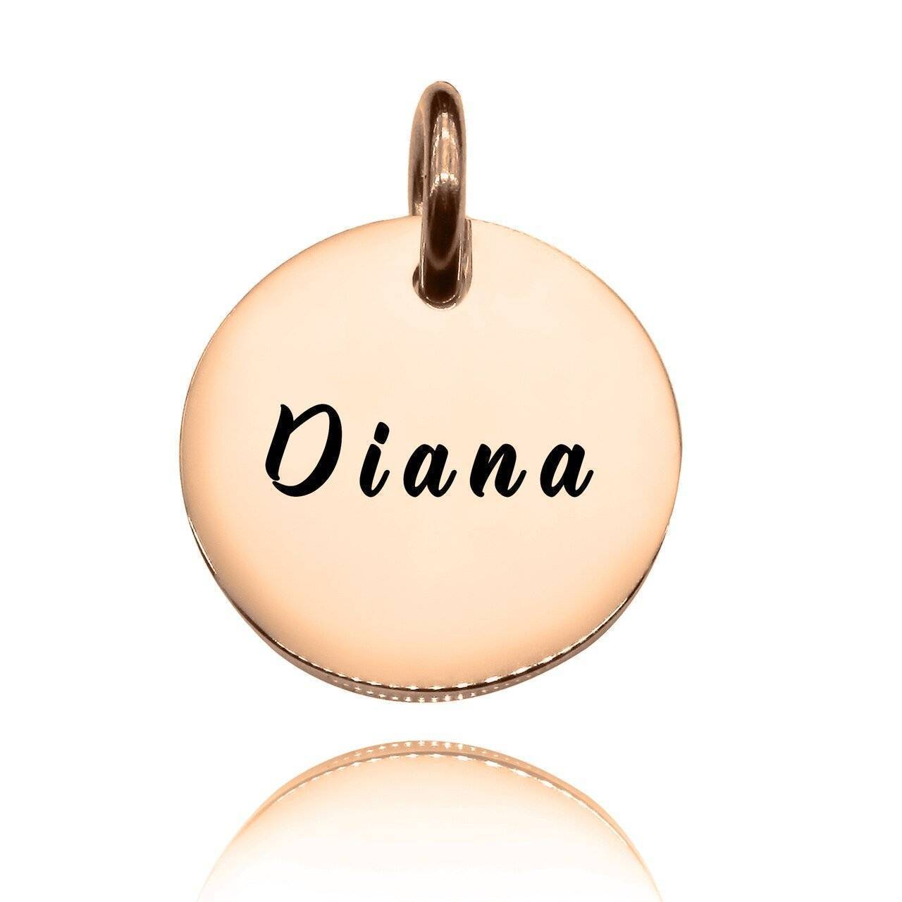 Disc Charm for Keyring - Keyrings by Belle Fever