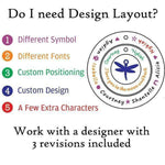 Disc Charm for Keyring - Keyrings by Belle Fever