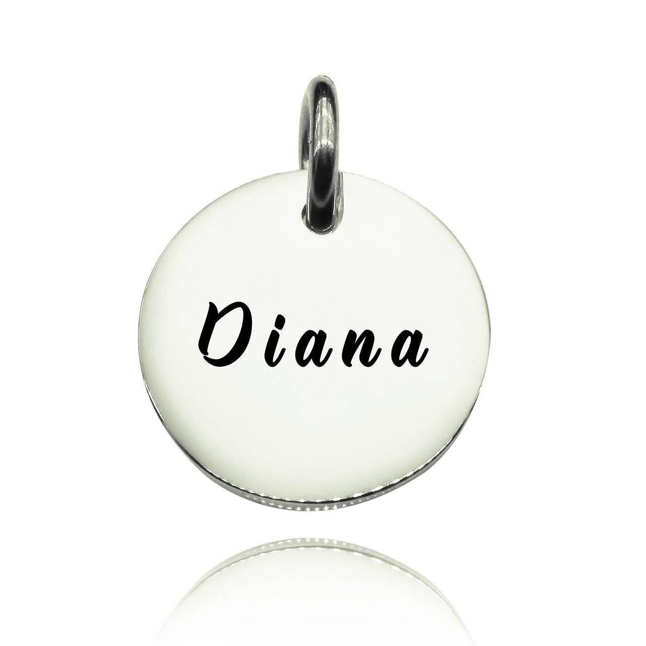 Disc Charm for Keyring - Keyrings by Belle Fever