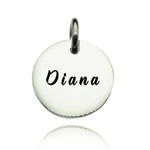 Disc Charm for Keyring - Keyrings by Belle Fever