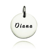 Disc Charm for Keyring - Keyrings by Belle Fever