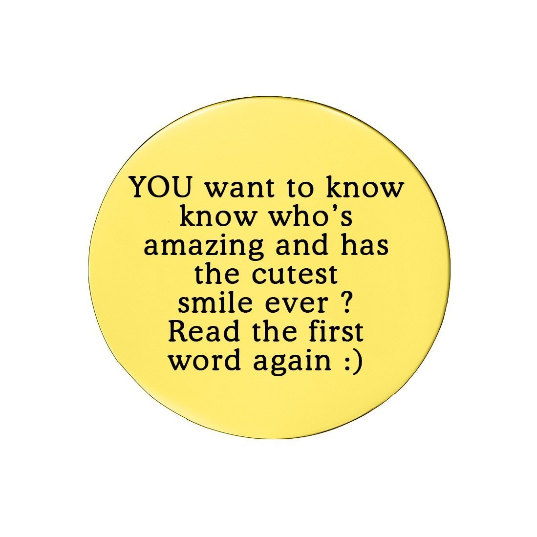 Disc Insert With Inscription for Dream Locket - Floating Dream Lockets by Belle Fever