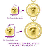 Disc Photo Insert for Dream Locket - Floating Dream Lockets by Belle Fever