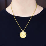 Disc Photo Necklace - Photo Jewellery by Belle Fever