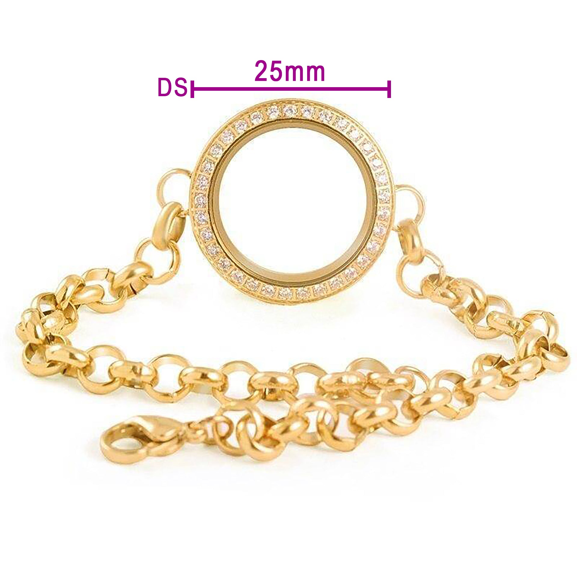 Dream Locket Bracelet - Floating Dream Lockets by Belle Fever