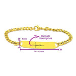 Faith Heart Tag Bracelet - Bangles & Bracelets by Belle Fever