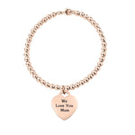 Forever In My Heart Charm Bracelet - Bangles & Bracelets by Belle Fever