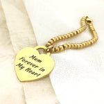 Forever In My Heart Charm Bracelet - Bangles & Bracelets by Belle Fever