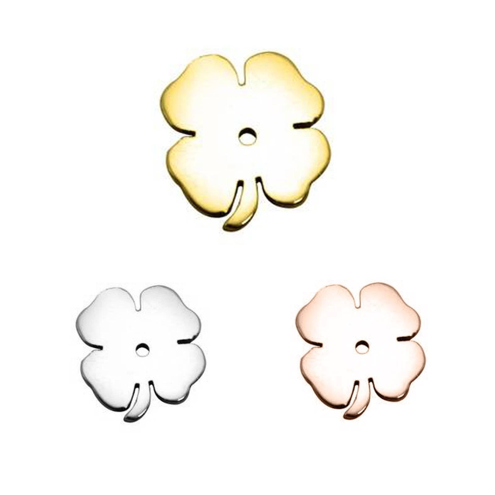 Four Leaf Clover Charm For Dream Locket - Floating Dream Lockets by Belle Fever