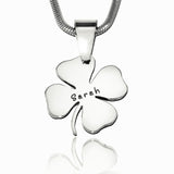 Four Leaf Clover Necklace - Mothers Jewellery by Belle Fever