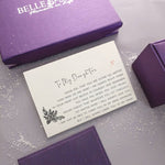 Heart Necklace - I Love You - Memorial & Cremation Jewellery by Belle Fever