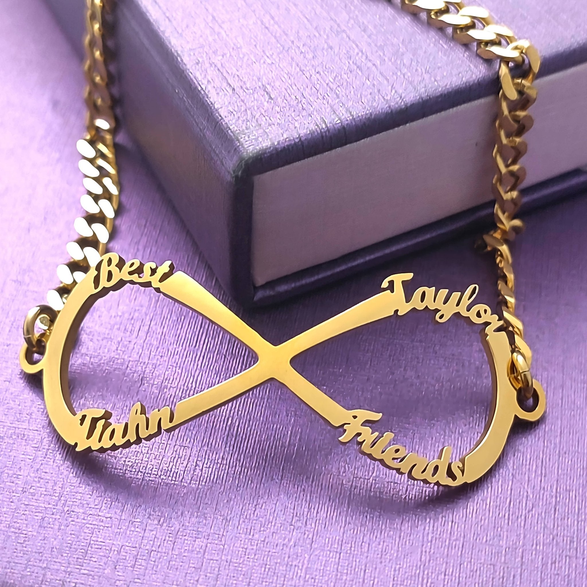 Infinity sale name bracelets