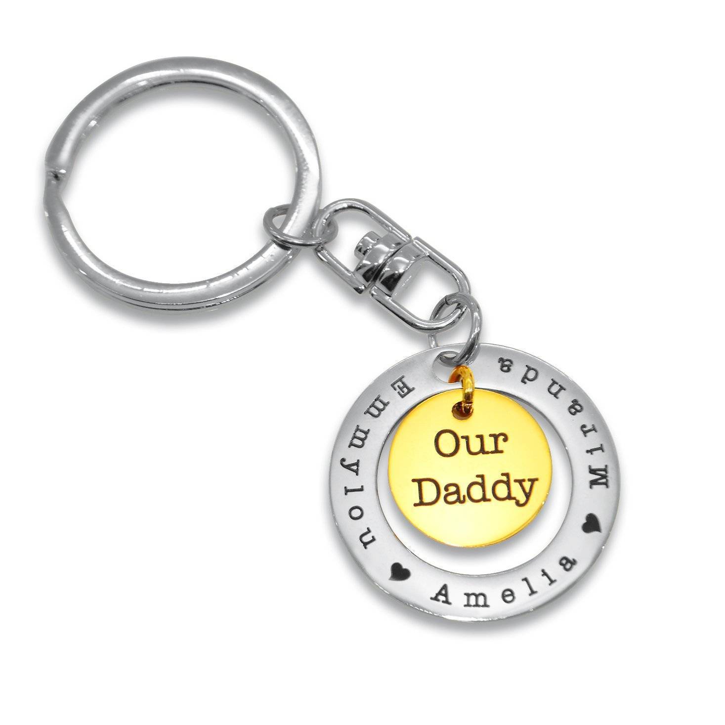 Keyring Washer Disc - Keyrings by Belle Fever