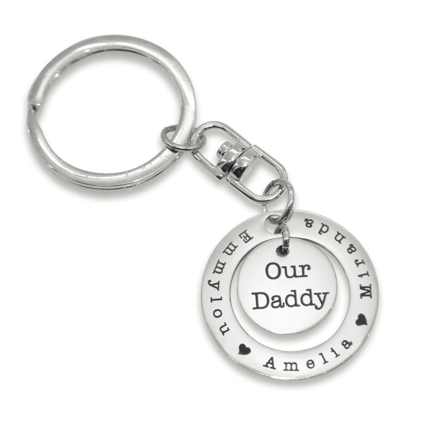 Keyring Washer Disc - Keyrings by Belle Fever