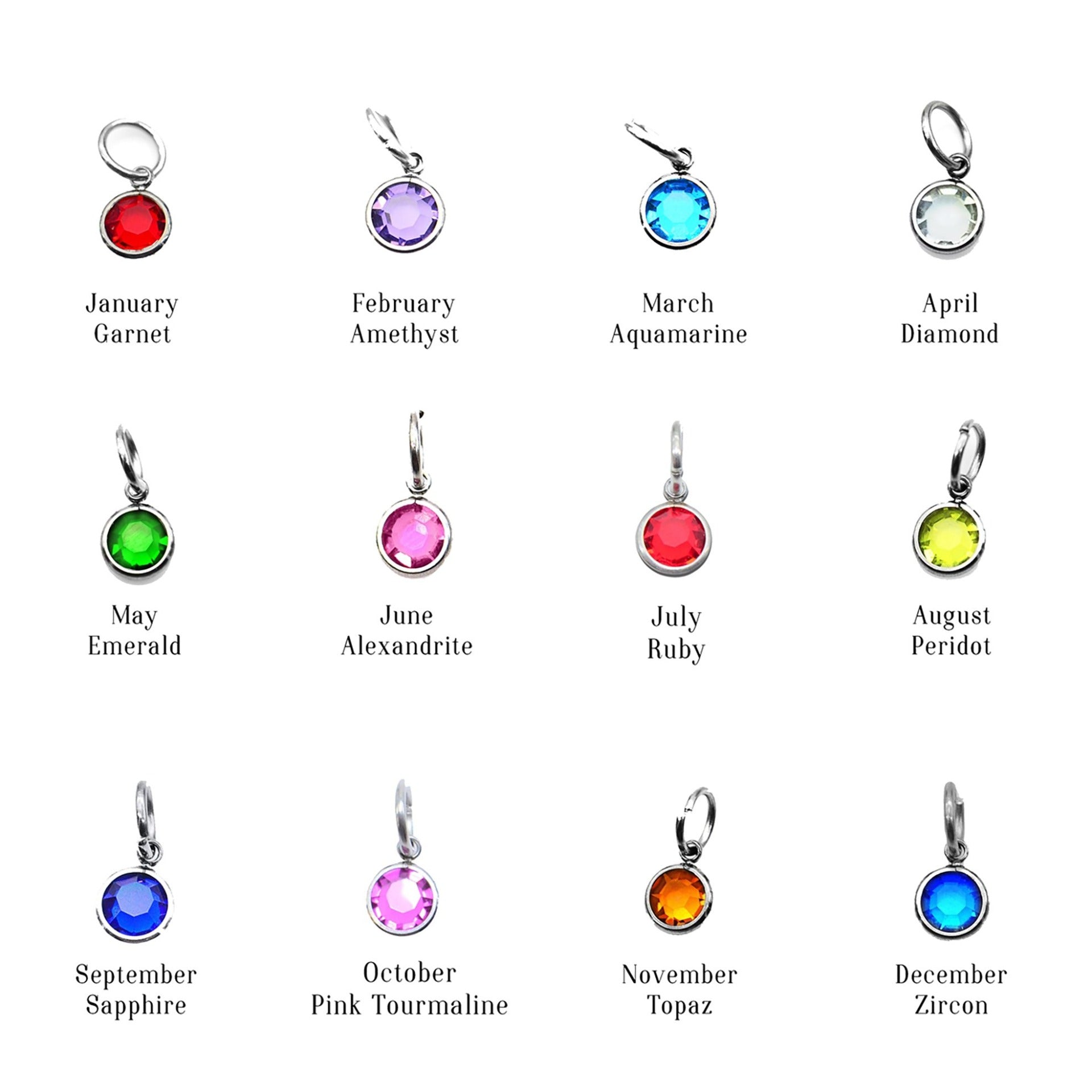 Kids Love Heart Keyring - (1 Silver Child Charm Included) - Keyrings by Belle Fever