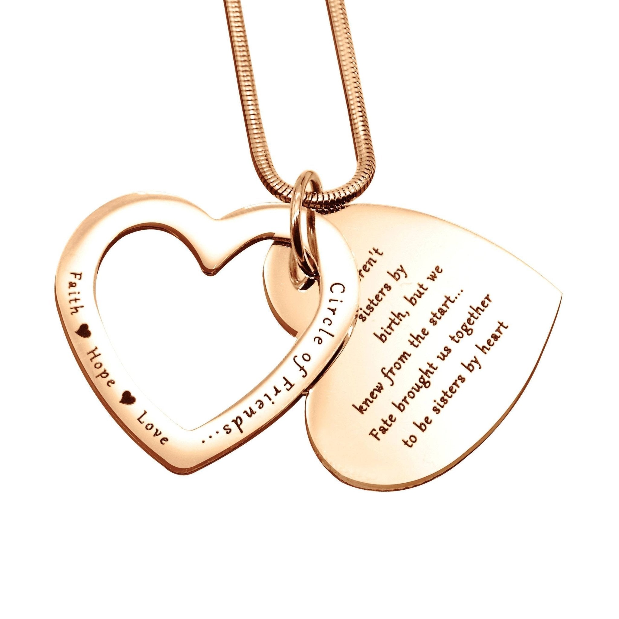 Love Forever Necklace - Memorial & Cremation Jewellery by Belle Fever