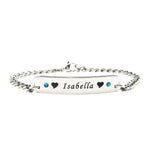 Personalised Birthstone Bracelet - Bangles & Bracelets by Belle Fever
