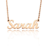 Personalised Name Necklace with Birthstone Options - Name Necklaces by Belle Fever
