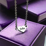 Precious Heart Name Bracelet - Bangles & Bracelets by Belle Fever