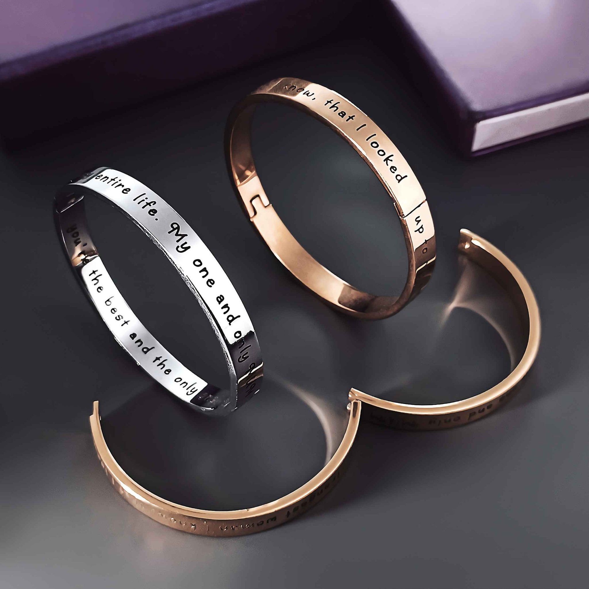 Promise Bangle - Bangles & Bracelets by Belle Fever