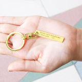 Reminder Tag Keyring - Keyrings by Belle Fever