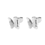 Sparkling Butterfly Stud Earrings - Earrings by Belle Fever