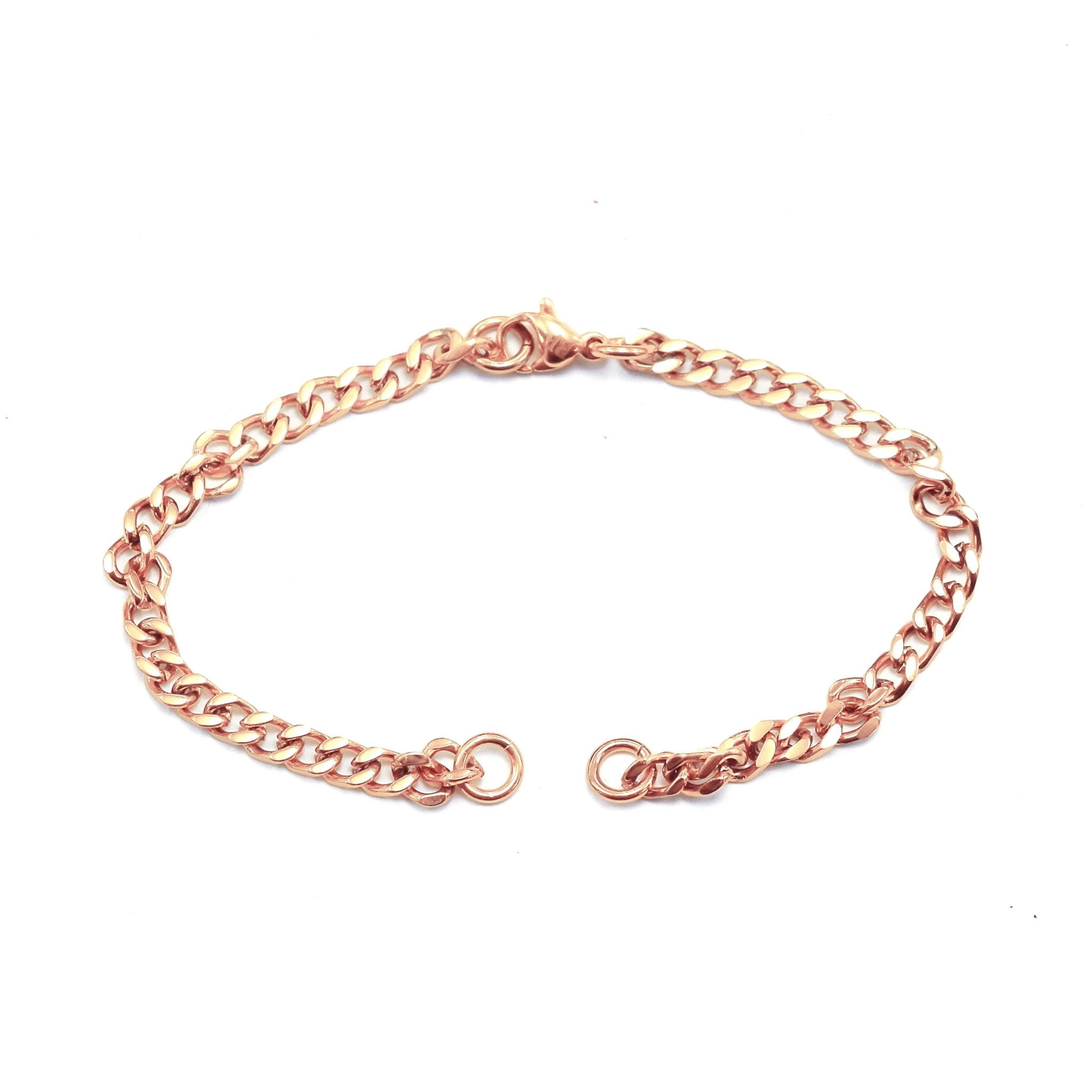 Split Curb Chain for Name Bracelet - Chains by Belle Fever