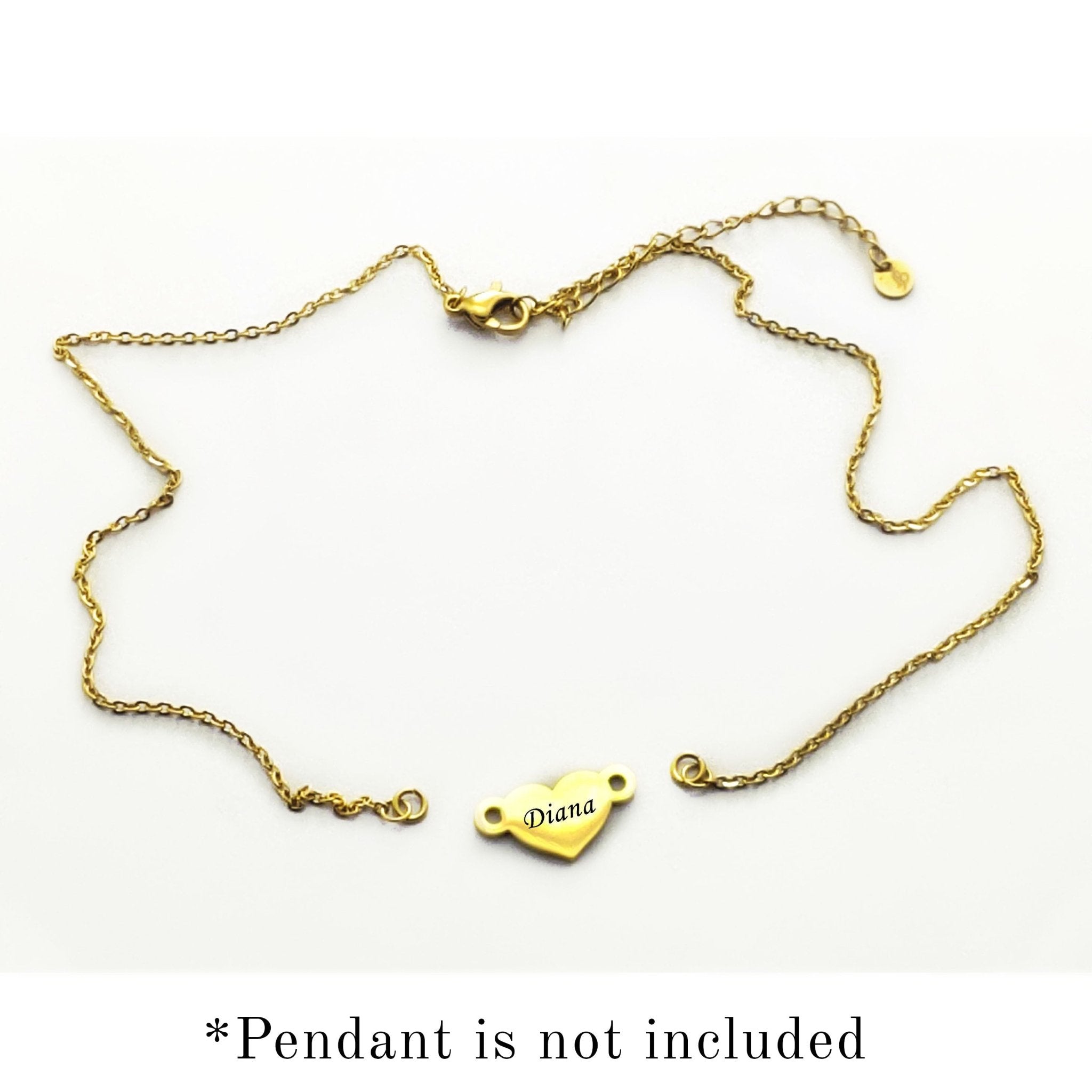 Split Link Chain for Name Necklace - Chains by Belle Fever