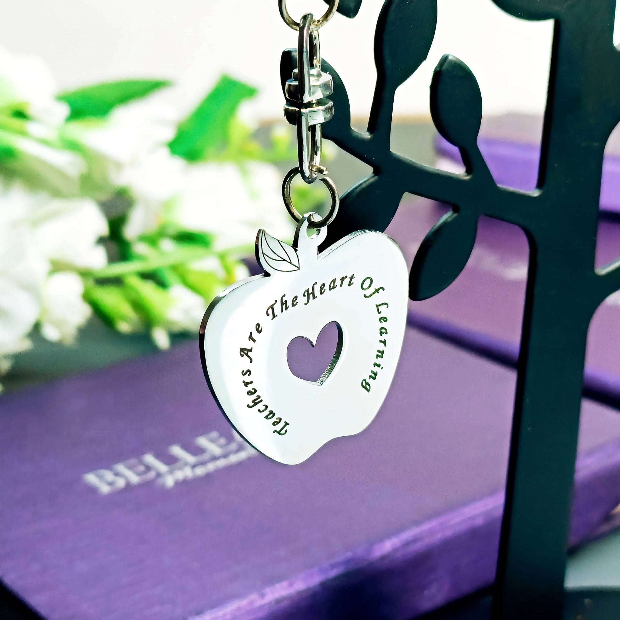 Teacher's Keyring - Keyrings by Belle Fever