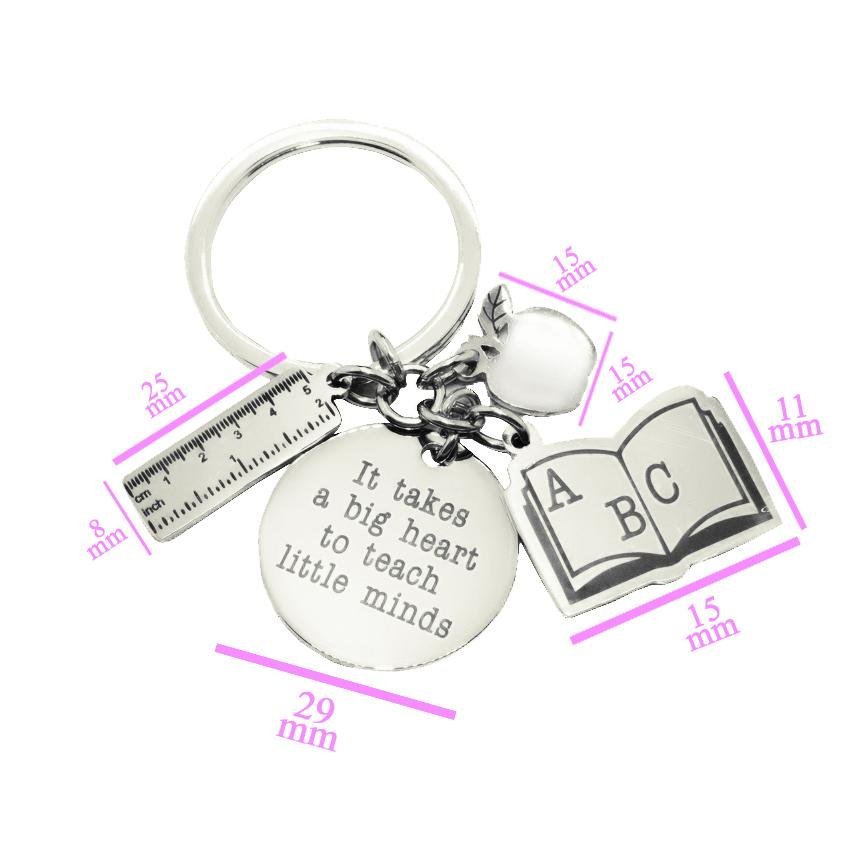 Teachers Life Keyring - Keyrings by Belle Fever