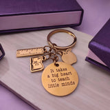 Teachers Life Keyring - Keyrings by Belle Fever