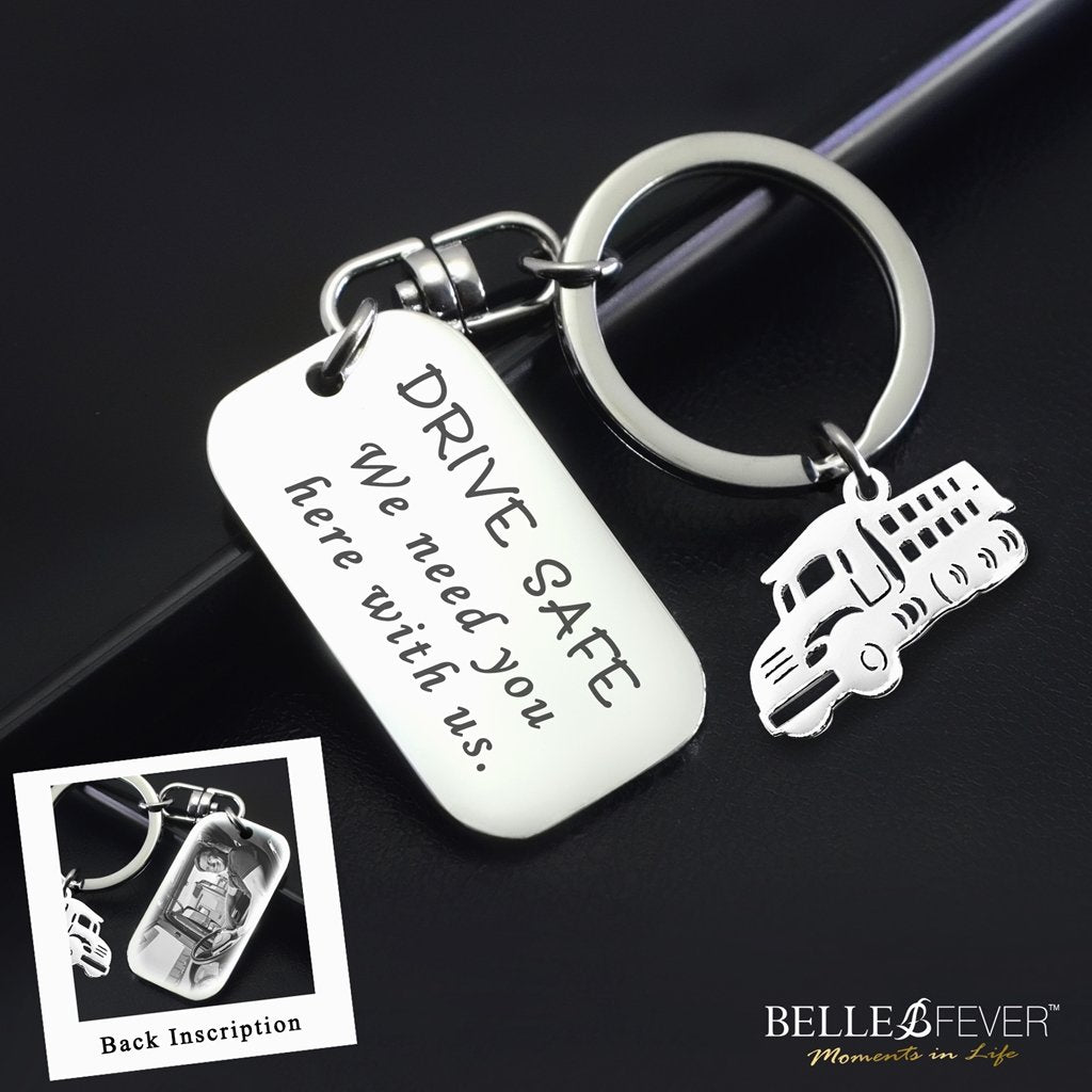 Travelling Keyring - Keyrings by Belle Fever